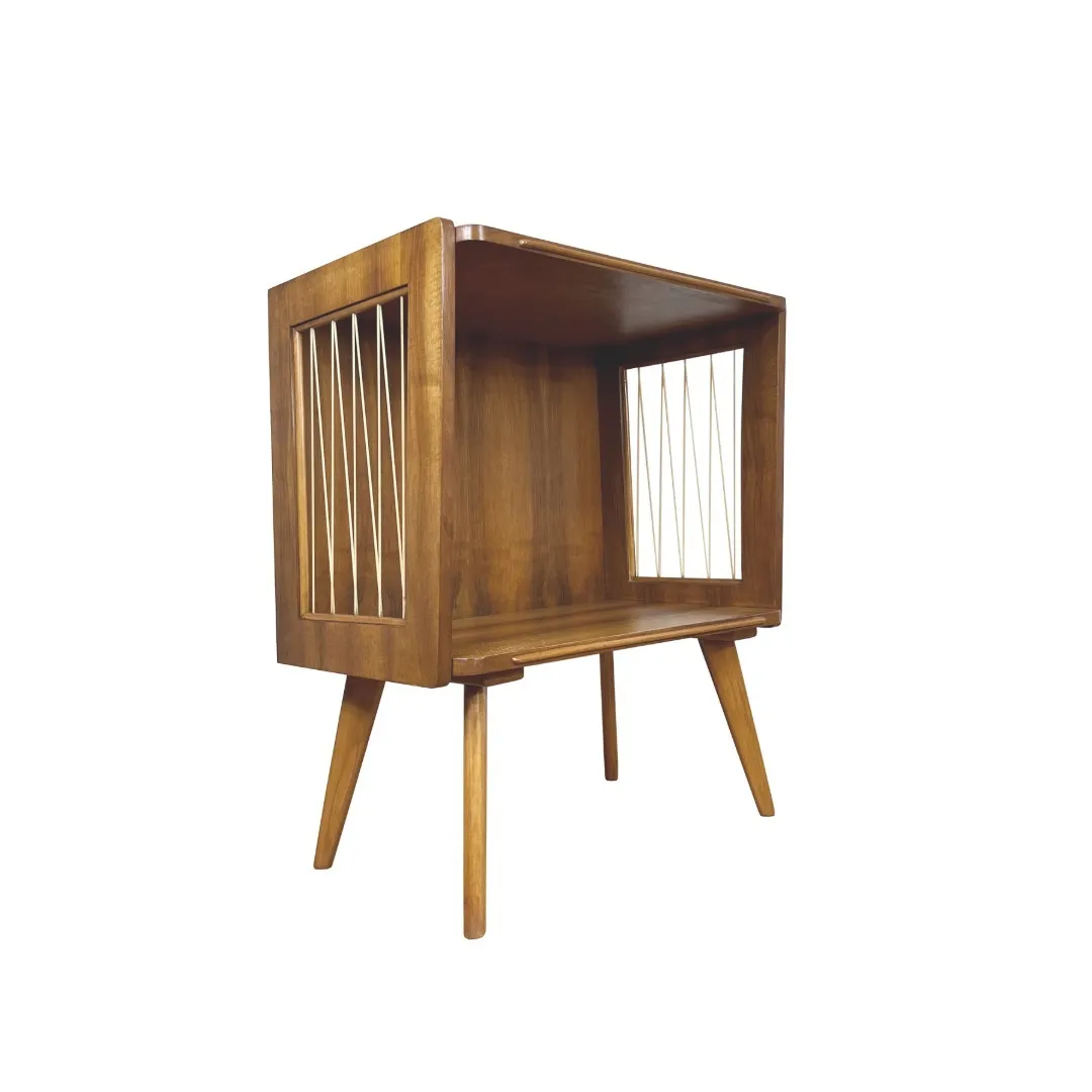 stolik / szafka RTV pod gramofon vintage, PRL